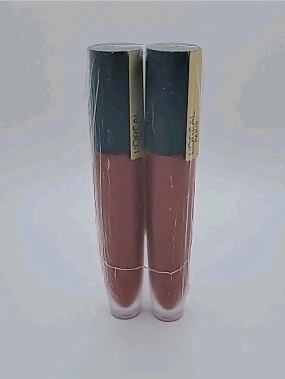 NEW 2x L'Oreal Paris Rouge Signature Matte Liquid Lipstick 460 Armored 7ml Each